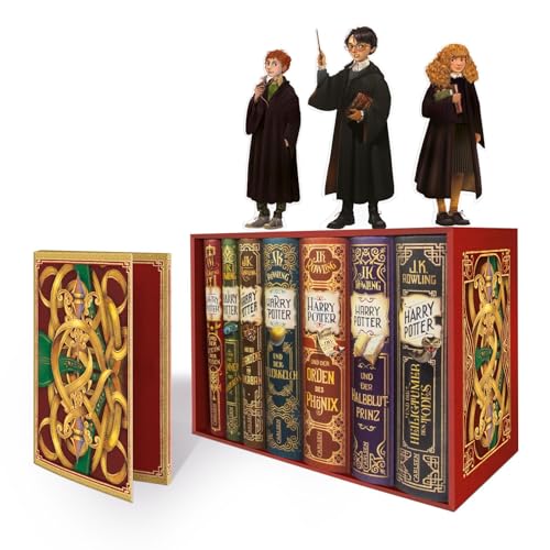 Harry Potter: Band 1-7 im Schuber – mit exklusivem Extra! (Harry Potter): Alle Bücher des modernen Kinderbuch-Klassikers ab 10 Jahren für Zauberlehrlinge und Fans der magischen Hogwarts-Welt von Carlsen
